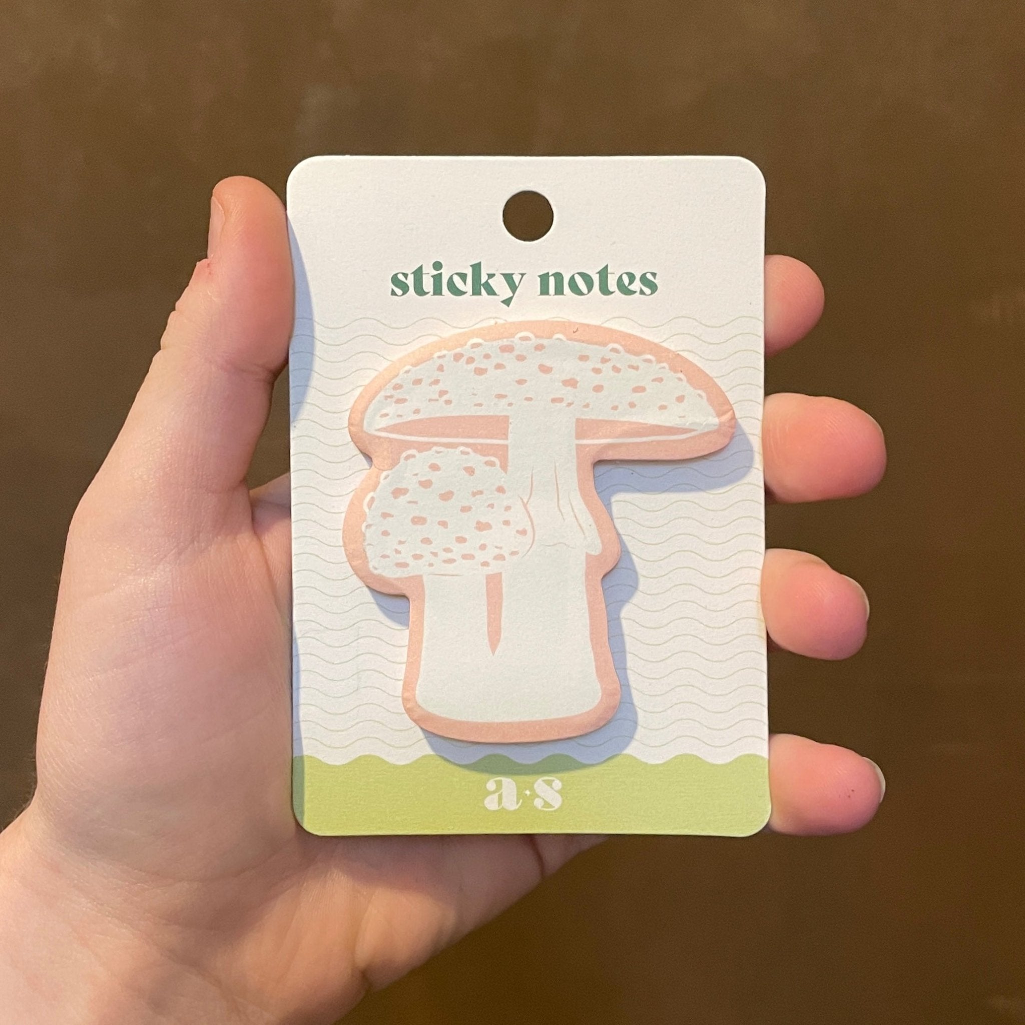 Mushroom Sticky Notes - grow urban. UK