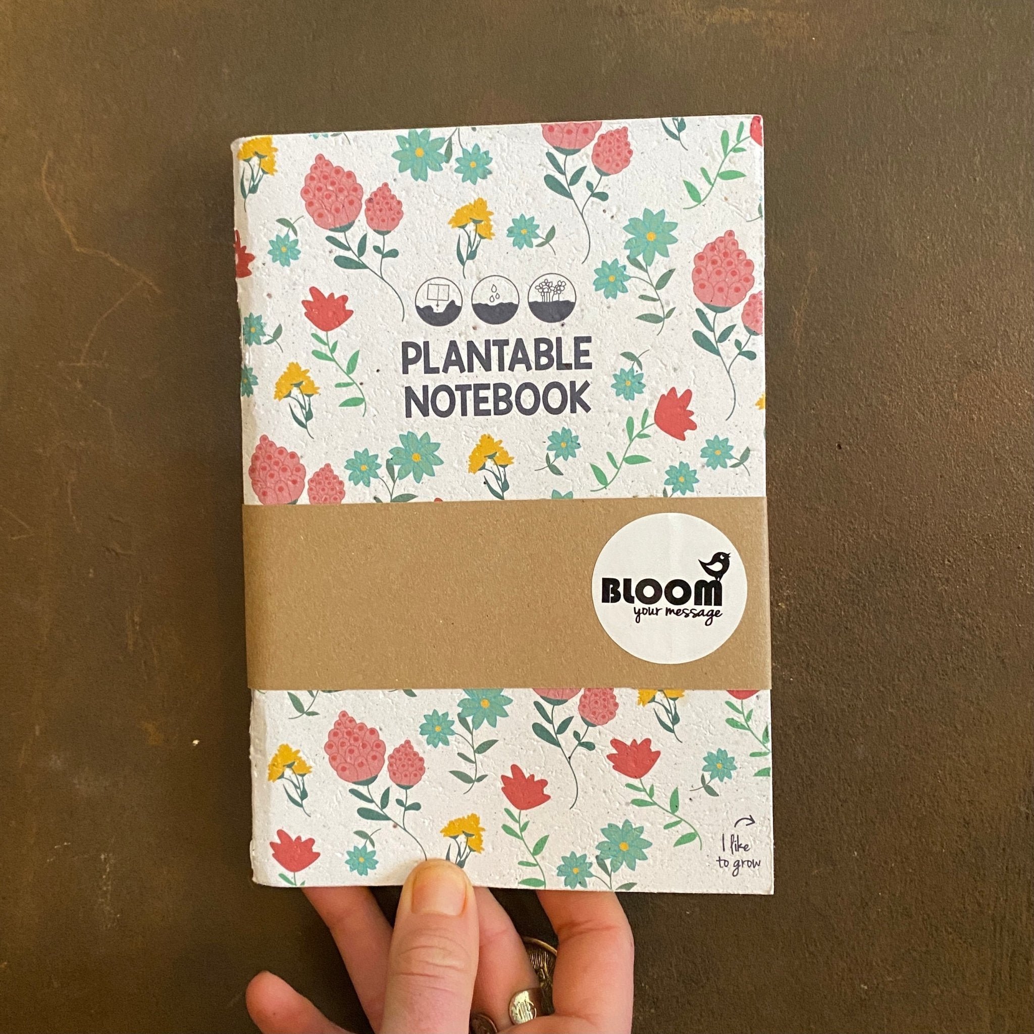 Plantable Notebook - grow urban. UK