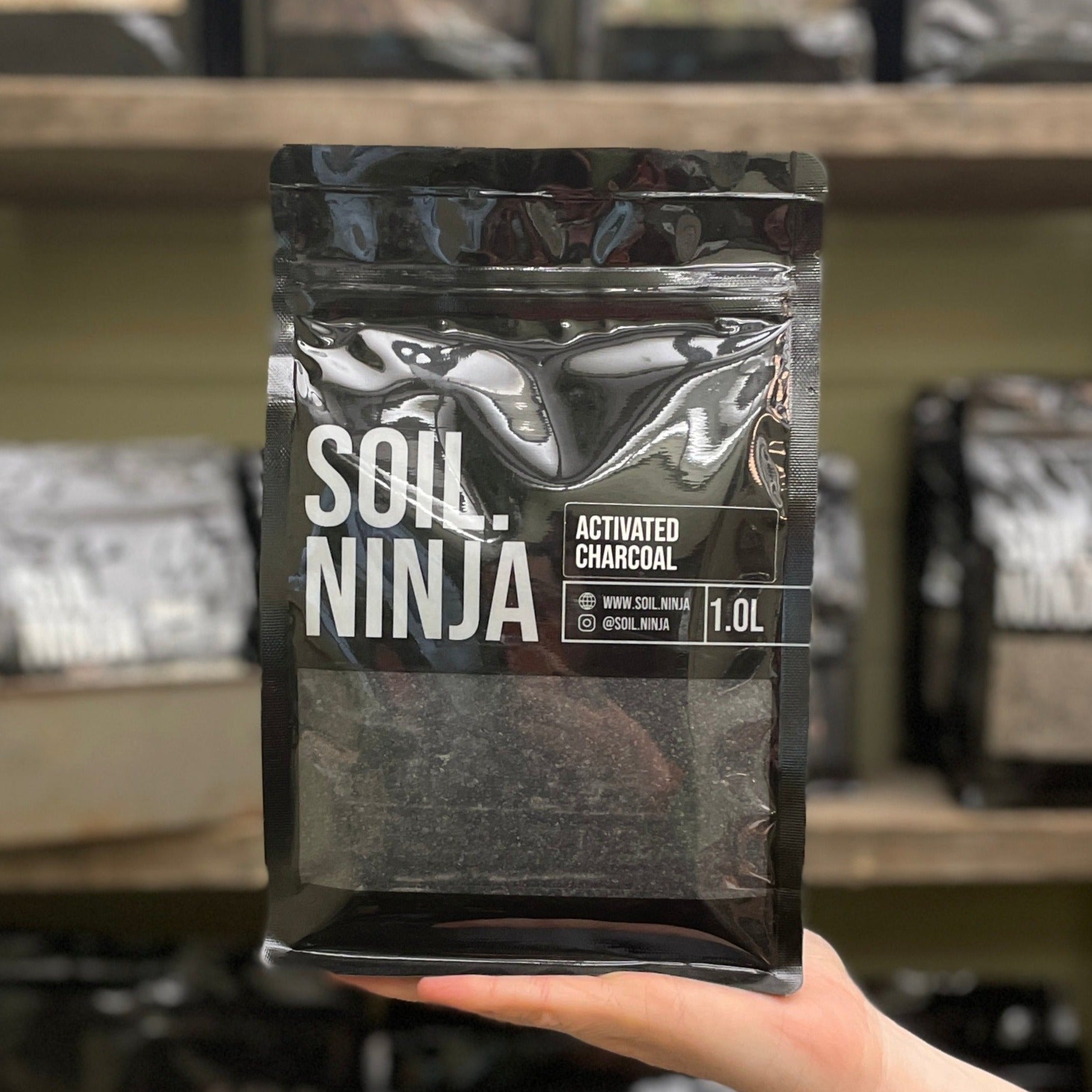 Soil Ninja - Activated Charcoal - grow urban. UK