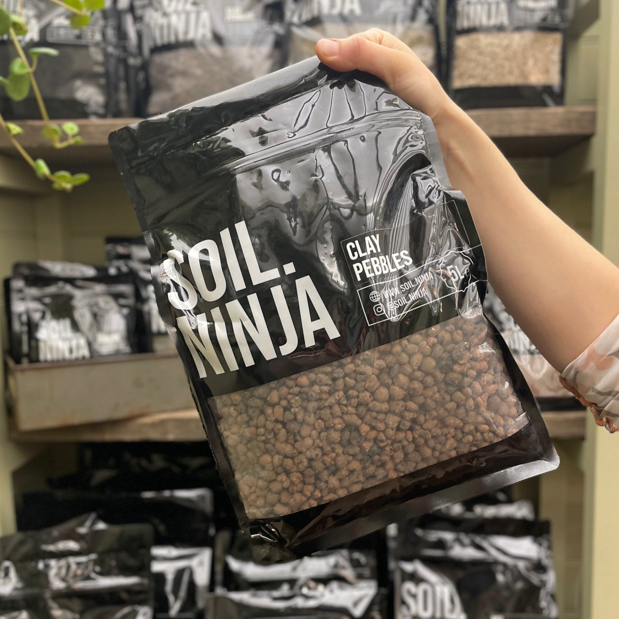 Soil Ninja - Clay Pebbles - grow urban. UK