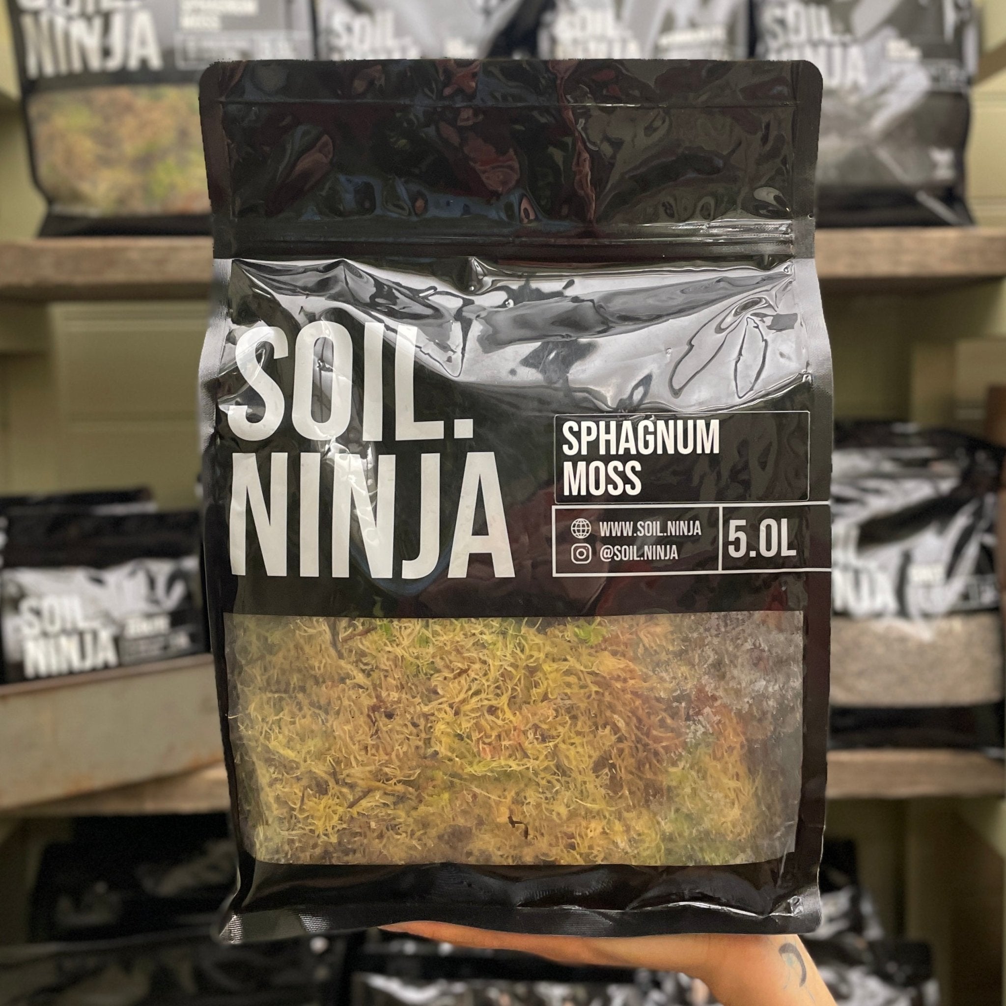 Soil Ninja - Sphagnum Moss - grow urban. UK
